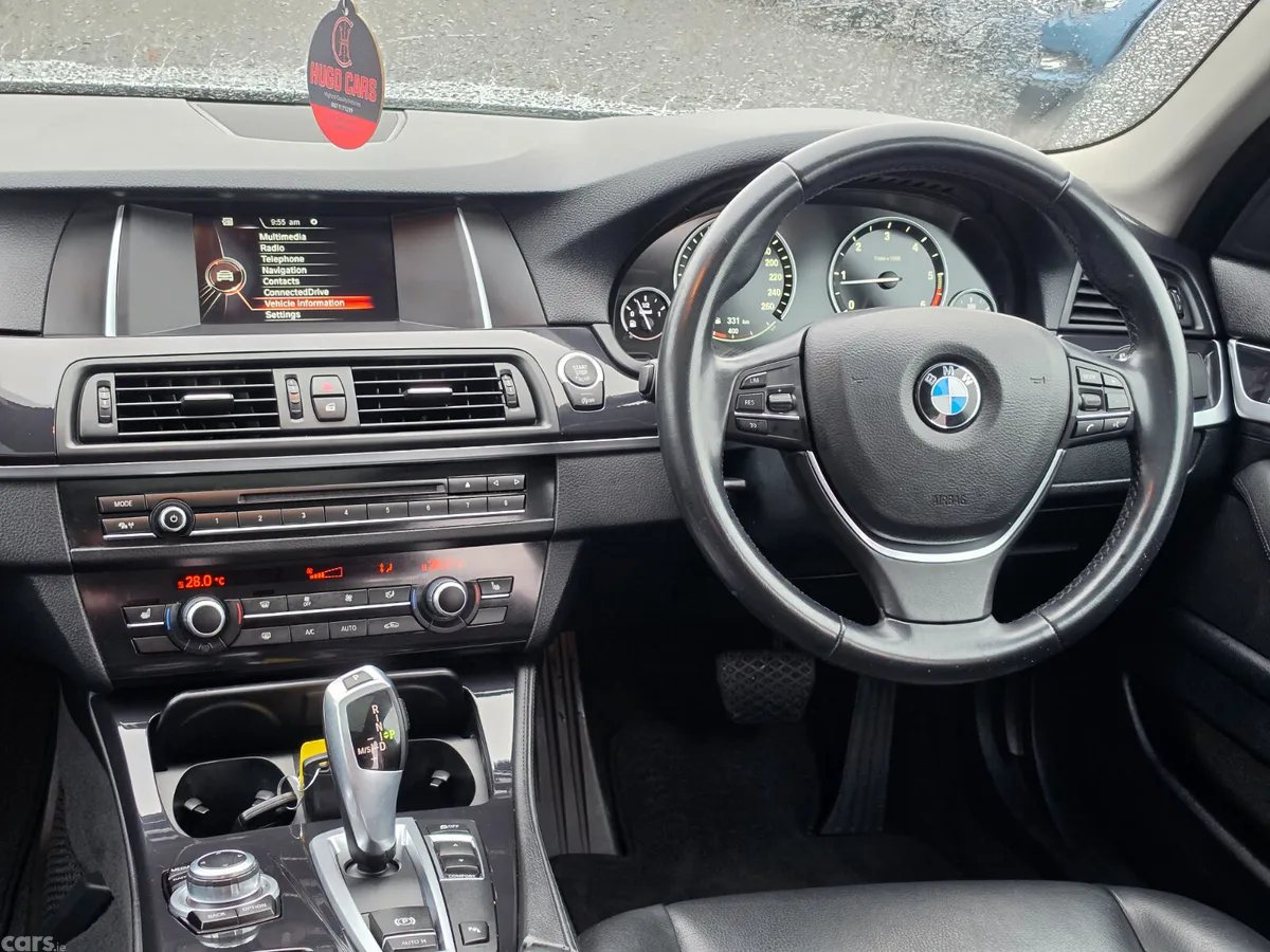 BMW 5-Series Saloon, Diesel, 2015, Silver