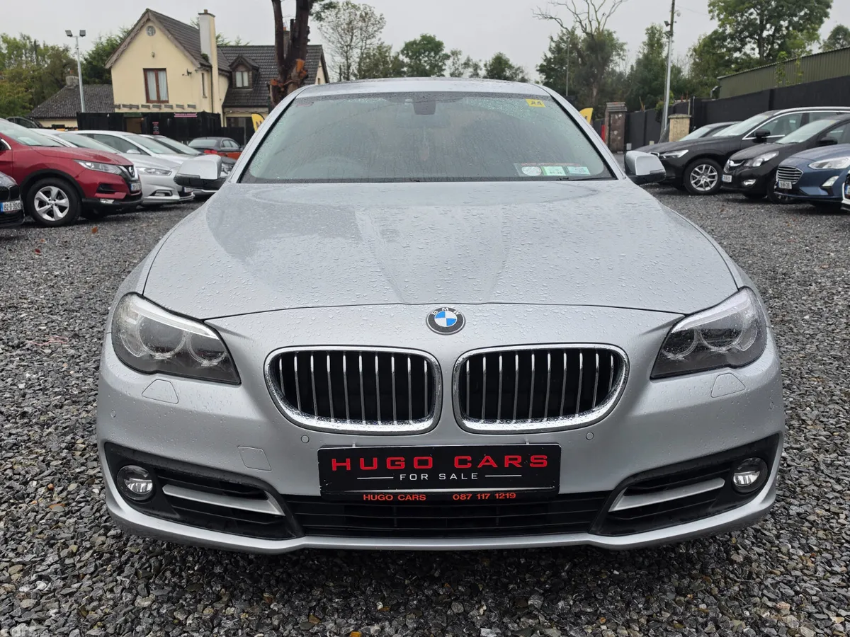 BMW 5-Series Saloon, Diesel, 2015, Silver