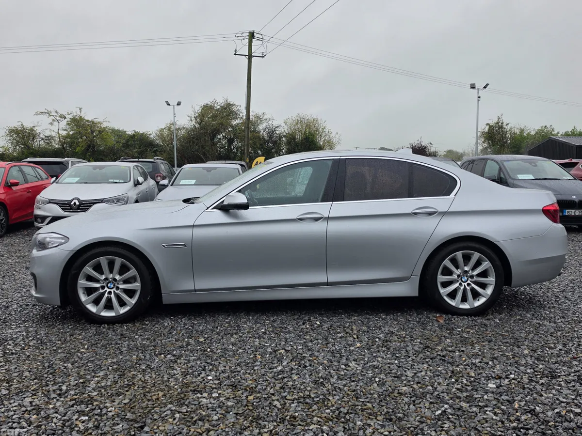 BMW 5-Series Saloon, Diesel, 2015, Silver
