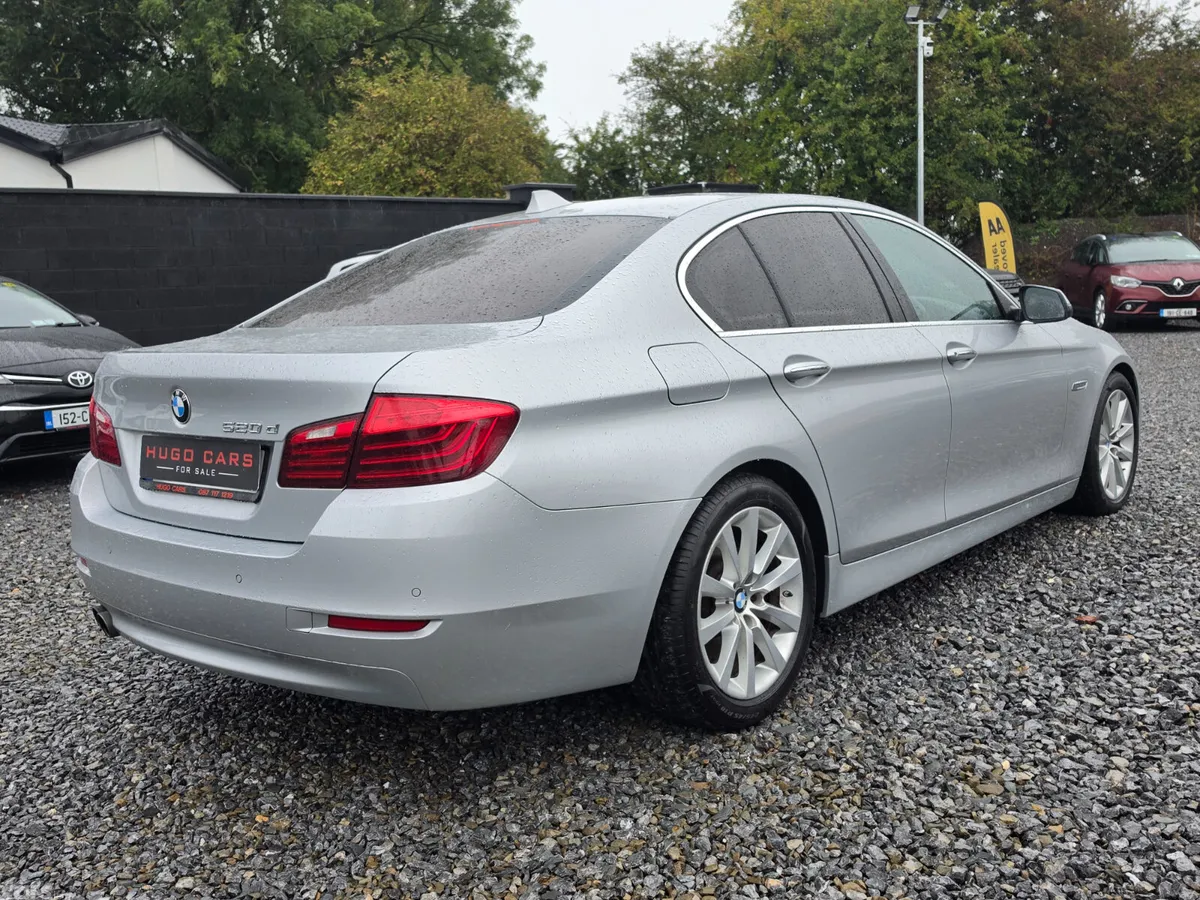 BMW 5-Series Saloon, Diesel, 2015, Silver