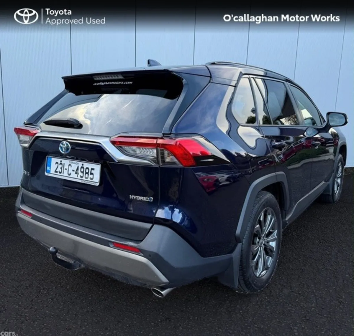 Toyota RAV4 SUV, Petrol Hybrid, 2023, Blue