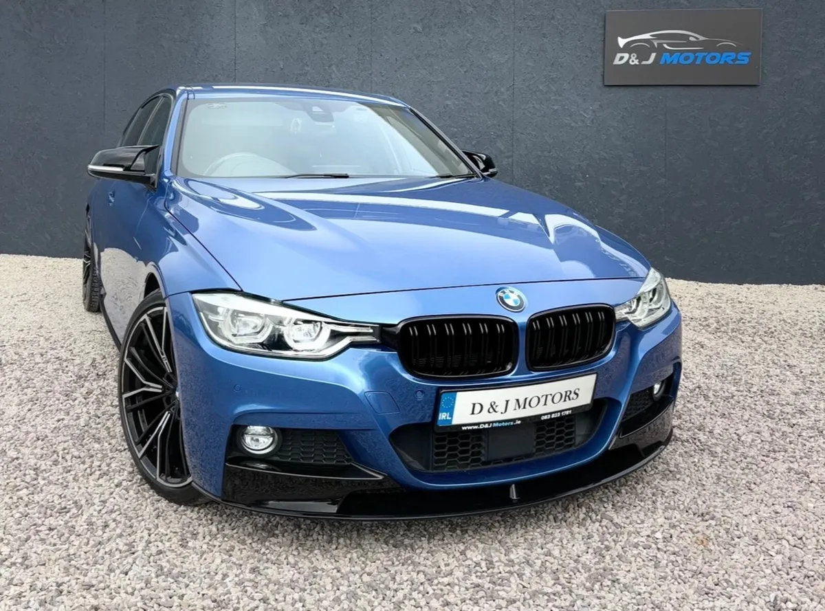 BMW 3-Series Saloon, Petrol, 2018, Blue