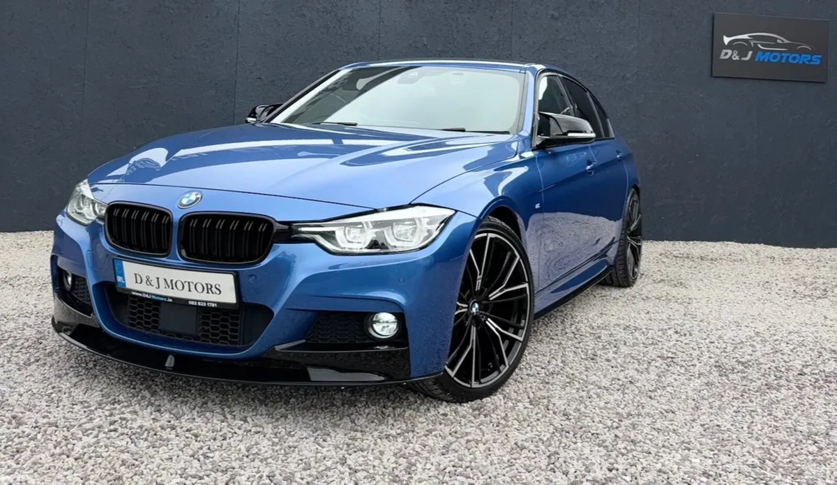 BMW 3-Series Saloon, Petrol, 2018, Blue
