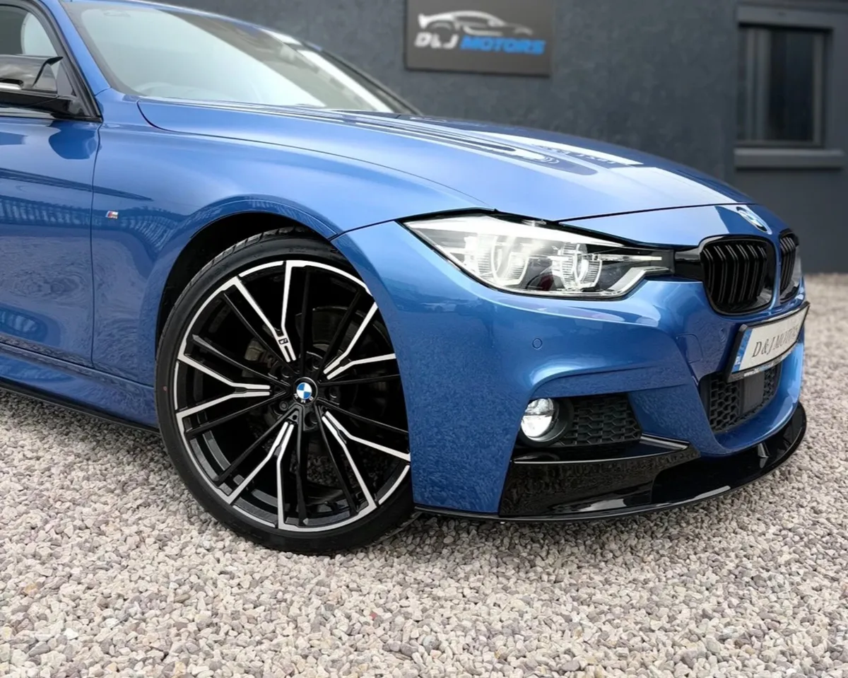 BMW 3-Series Saloon, Petrol, 2018, Blue