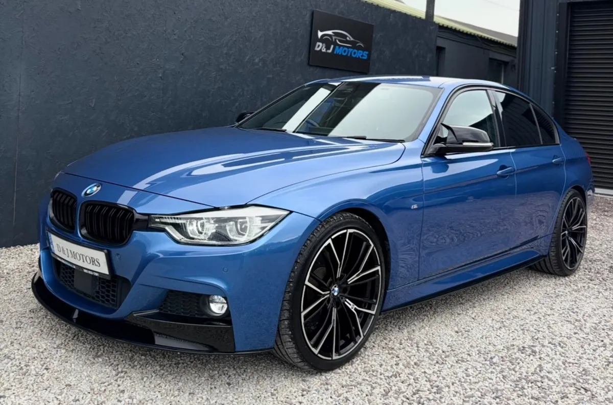 BMW 3-Series Saloon, Petrol, 2018, Blue