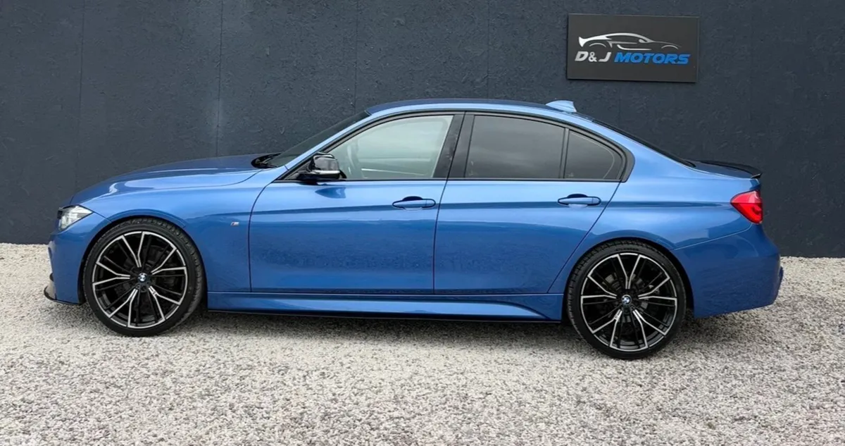 BMW 3-Series Saloon, Petrol, 2018, Blue