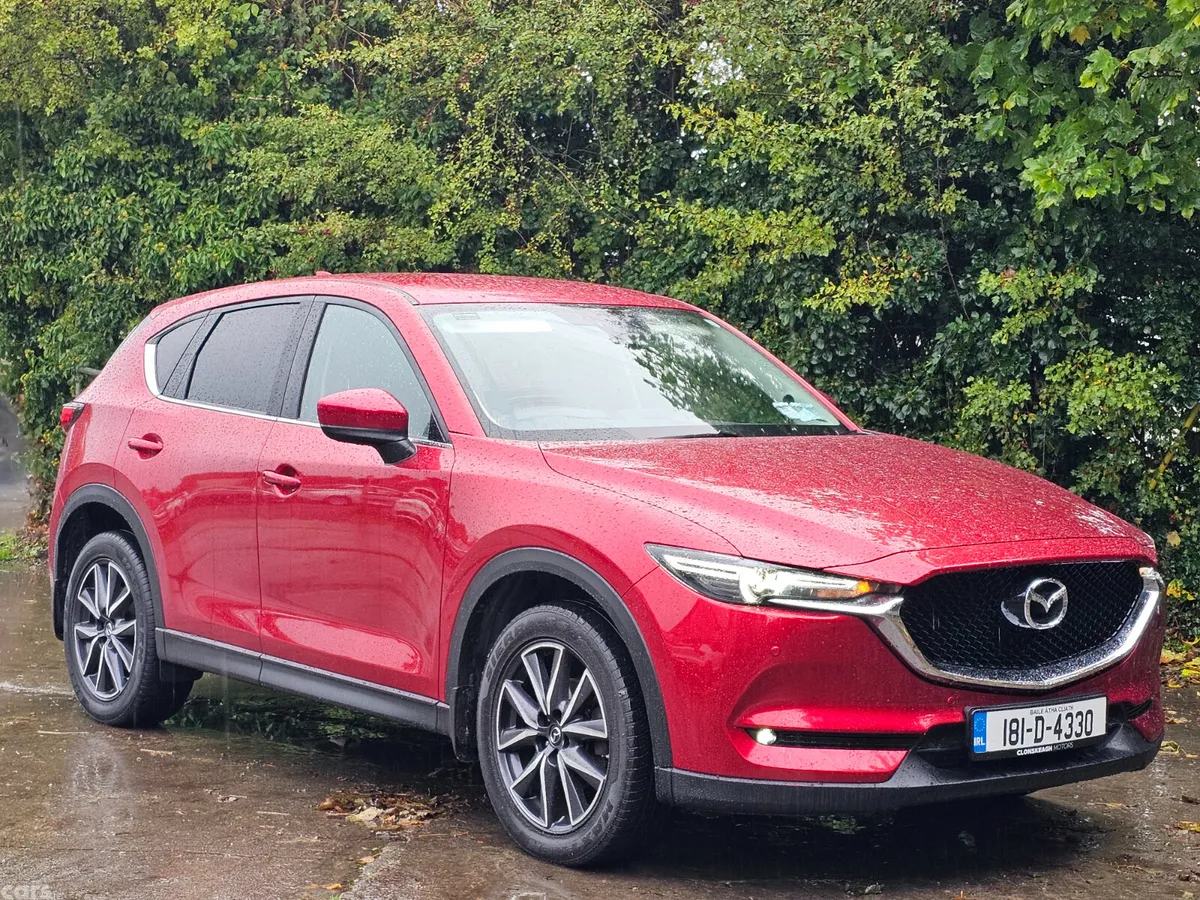 Mazda CX-5 SUV, Diesel, 2018, Red