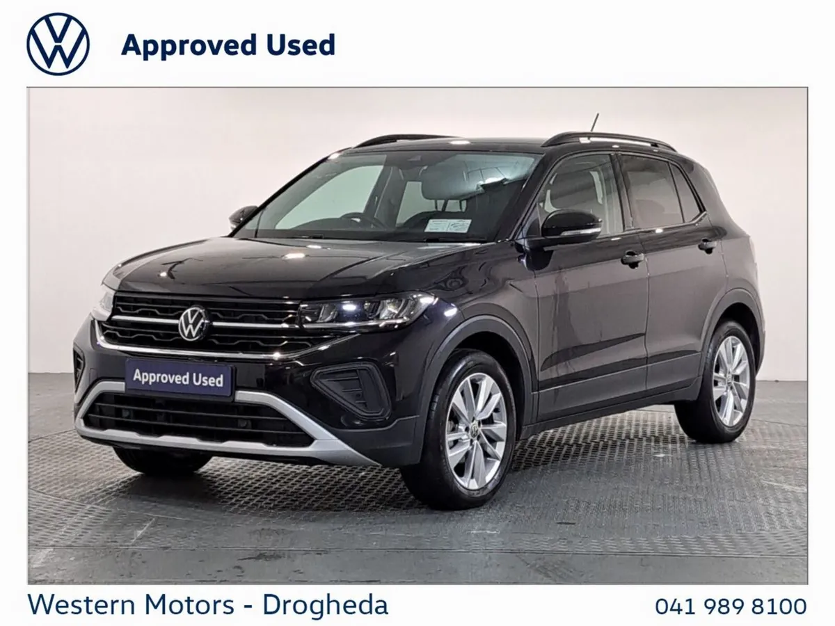 Volkswagen T-Cross SUV, Petrol, 2026, Black