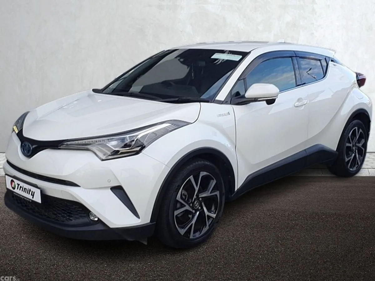 Toyota C-HR Saloon, Petrol Hybrid, 2019, White