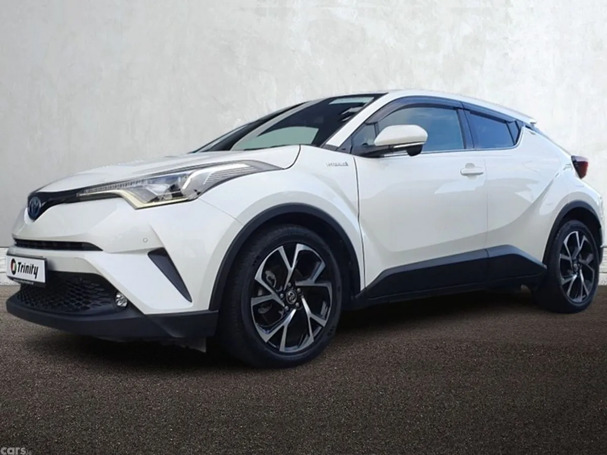 Toyota C-HR Saloon, Petrol Hybrid, 2019, White