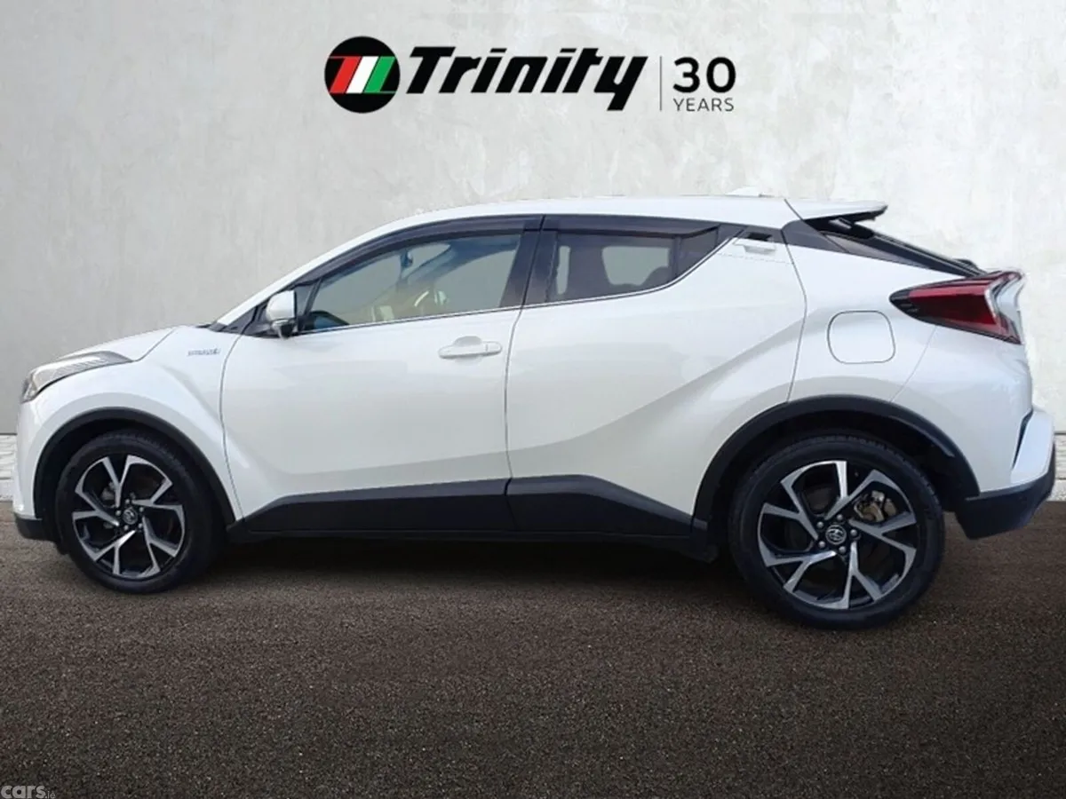 Toyota C-HR Saloon, Petrol Hybrid, 2019, White