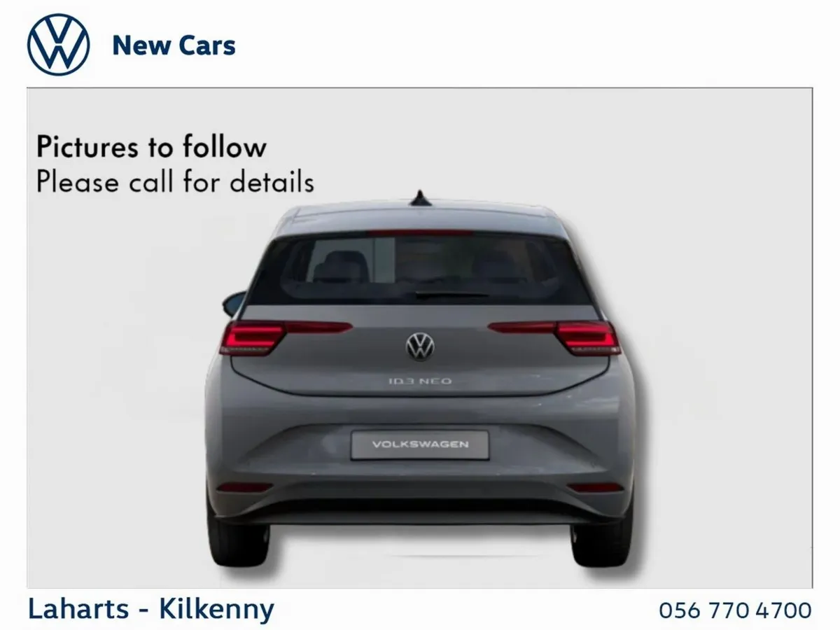 Volkswagen ID.3 Neo Hatchback, Electric, 2026, Grey