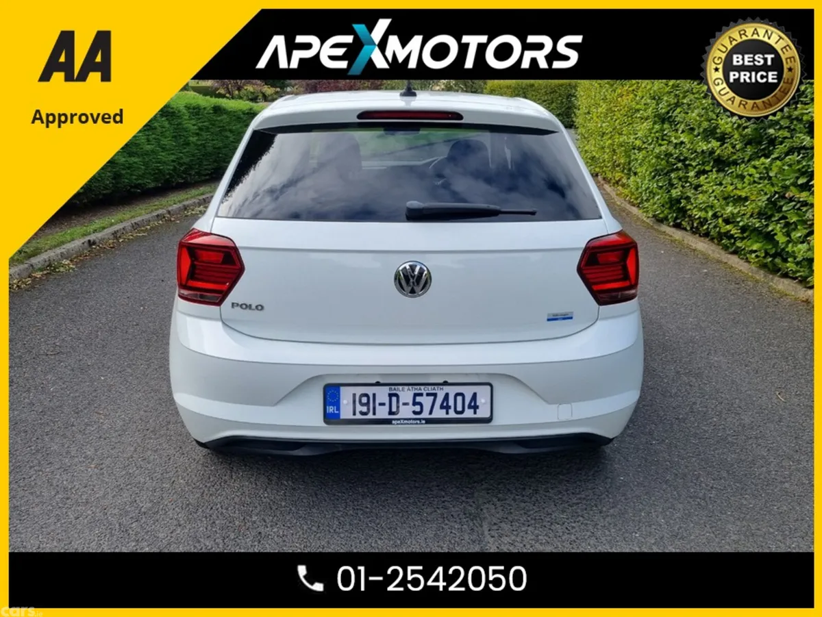 Volkswagen Polo Hatchback, Petrol, 2019, White