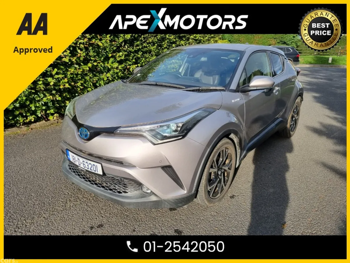 Toyota C-HR Hatchback, Petrol Hybrid, 2018, Silver
