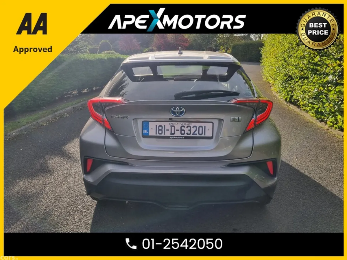 Toyota C-HR Hatchback, Petrol Hybrid, 2018, Silver