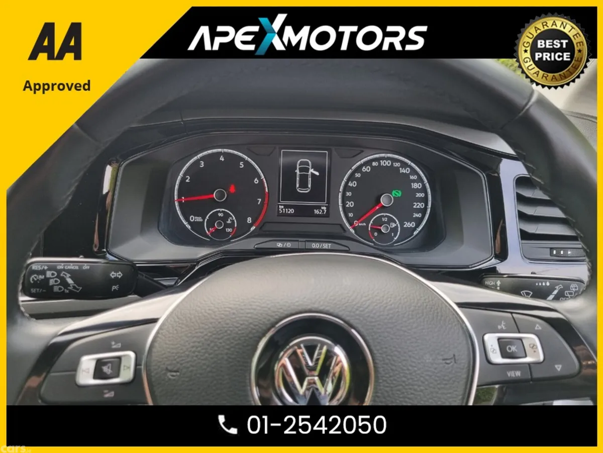 Volkswagen Polo Hatchback, Petrol, 2019, White