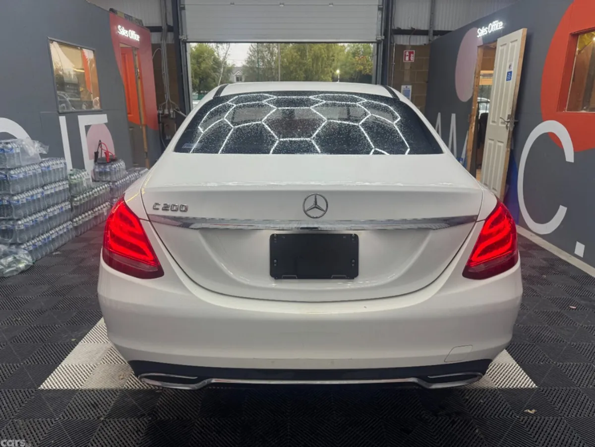 Mercedes-Benz C-Class Saloon, Petrol, 2015, White