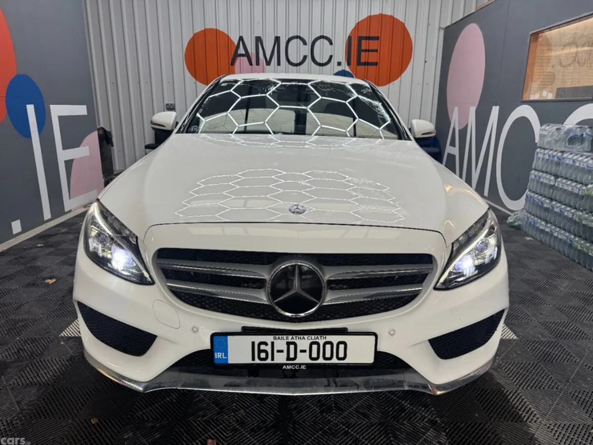 Mercedes-Benz C-Class Saloon, Petrol, 2016, White