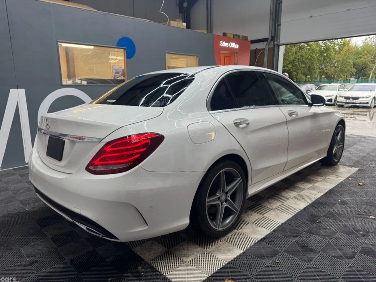 Mercedes-Benz C-Class Saloon, Petrol, 2016, White