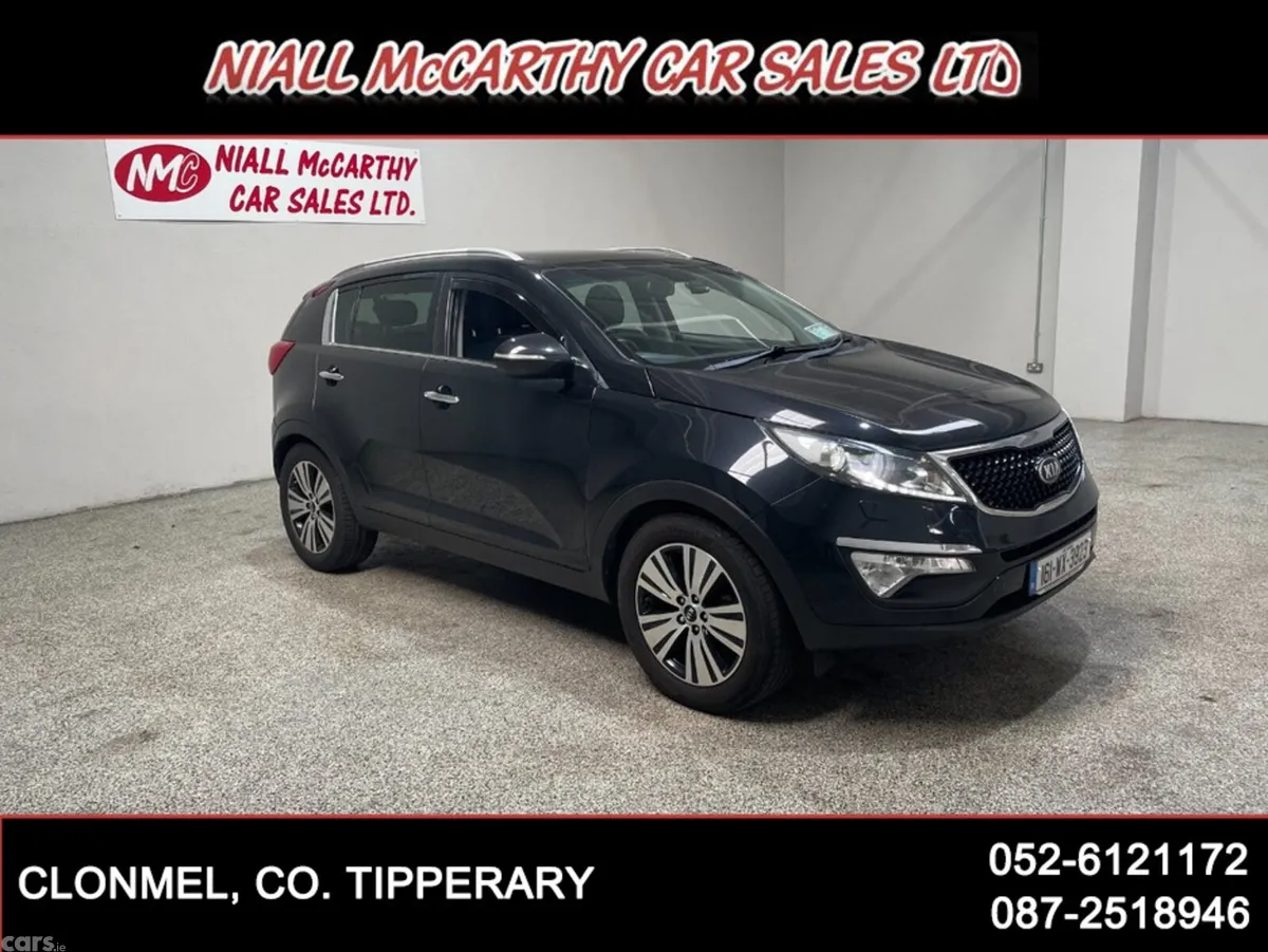 Kia Sportage SUV, Diesel, 2016, Black