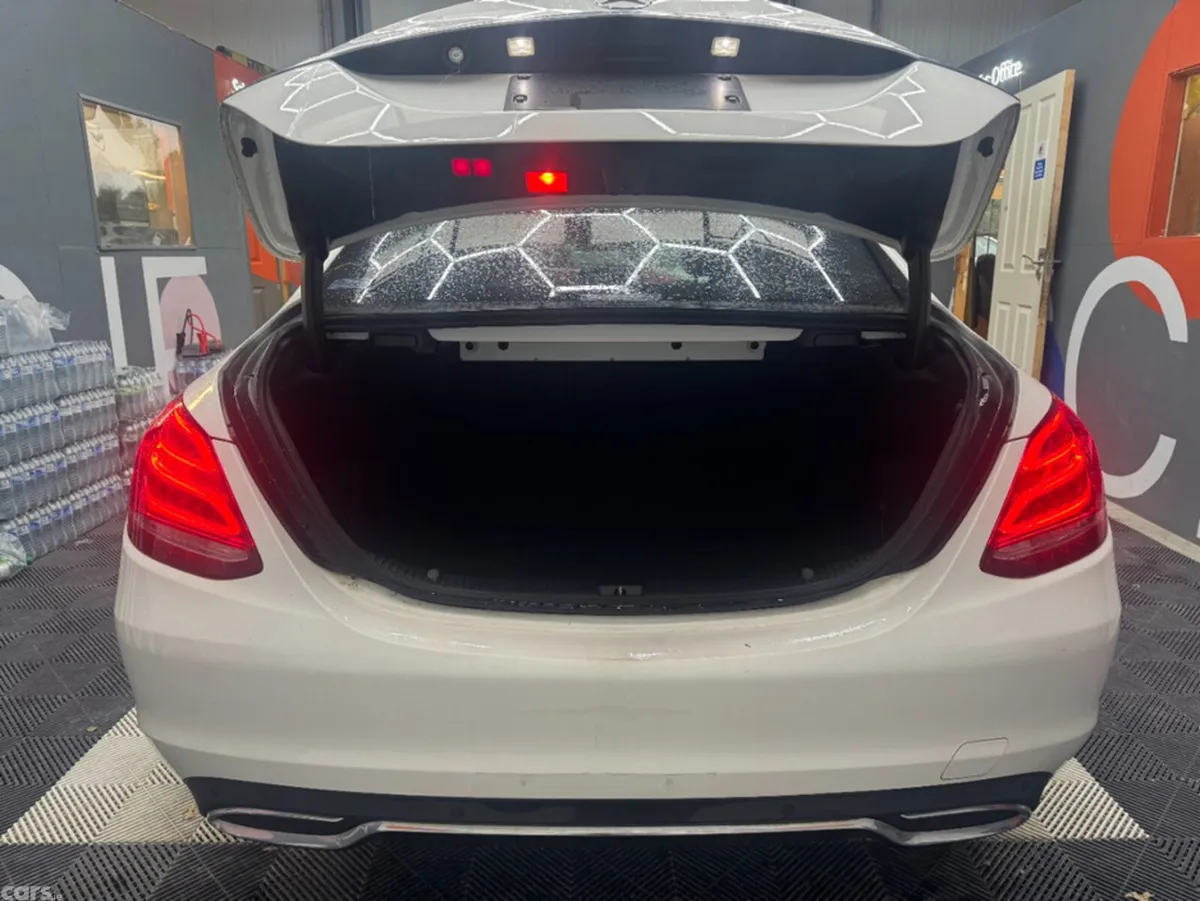 Mercedes-Benz C-Class Saloon, Petrol, 2015, White