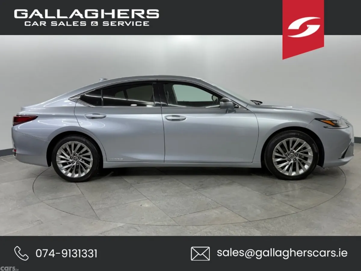 Lexus ES Saloon, Petrol Hybrid, 2021, Silver