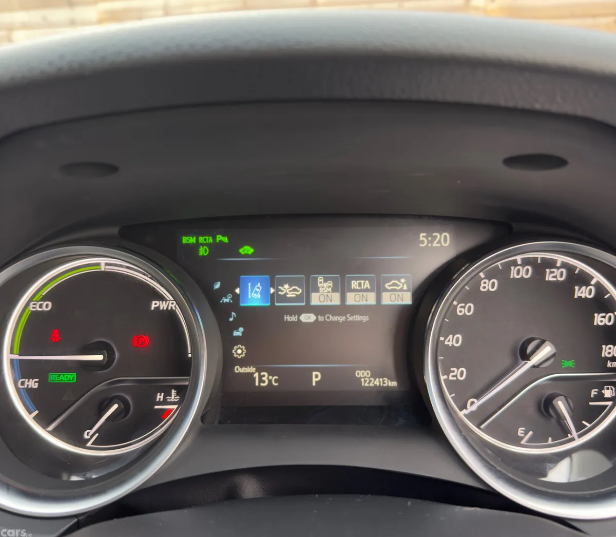 Toyota Camry Saloon, Petrol Hybrid, 2020, Red