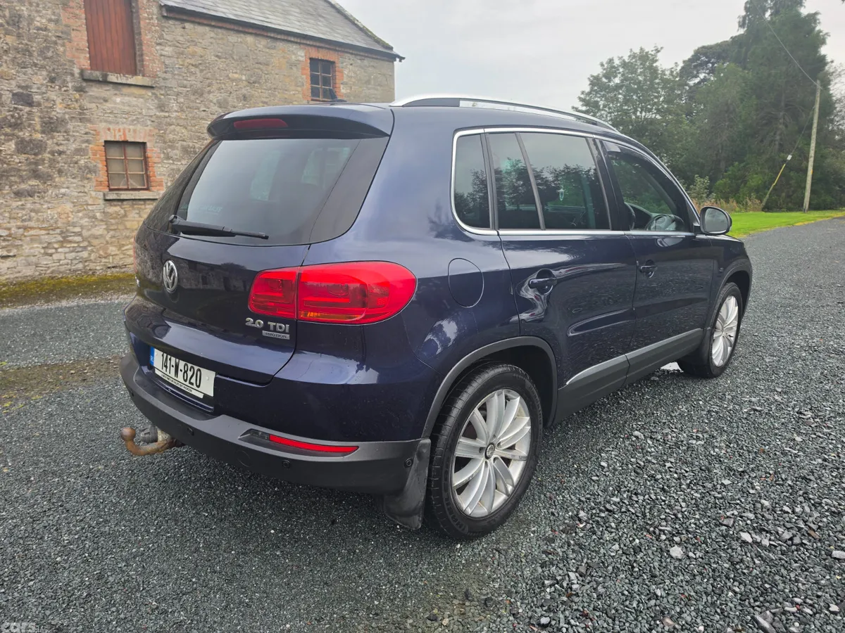 Volkswagen Tiguan SUV, Diesel, 2014, Blue