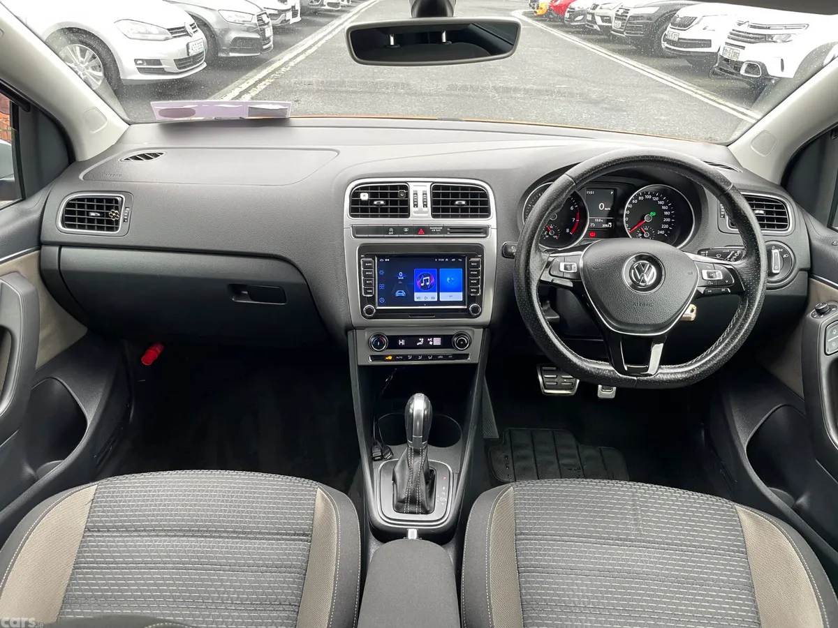 Volkswagen Polo Hatchback, Petrol, 2015, Orange