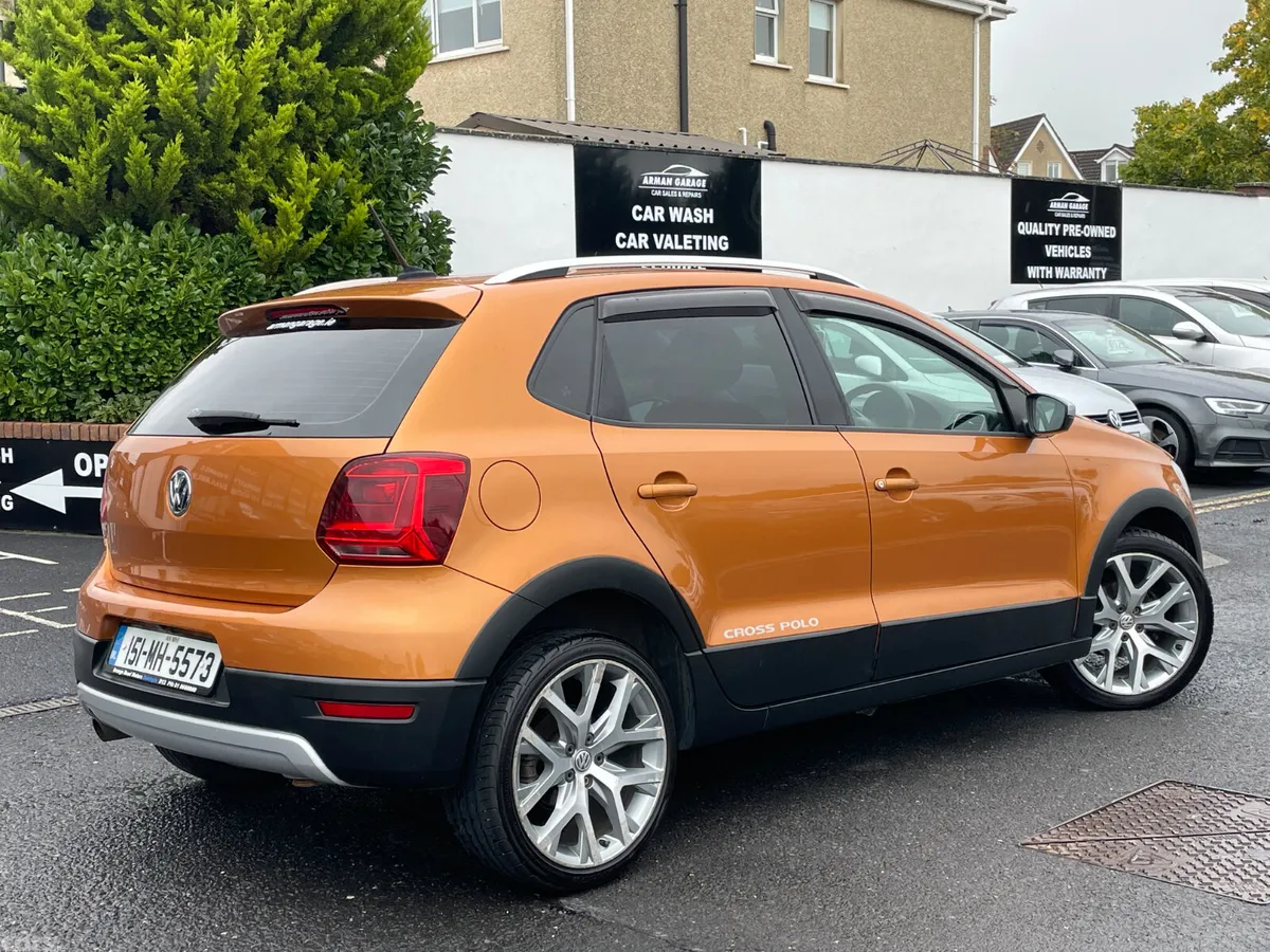 Volkswagen Polo Hatchback, Petrol, 2015, Orange