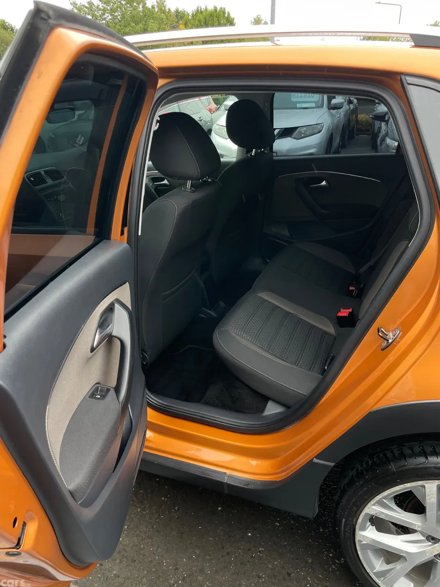 Volkswagen Polo Hatchback, Petrol, 2015, Orange