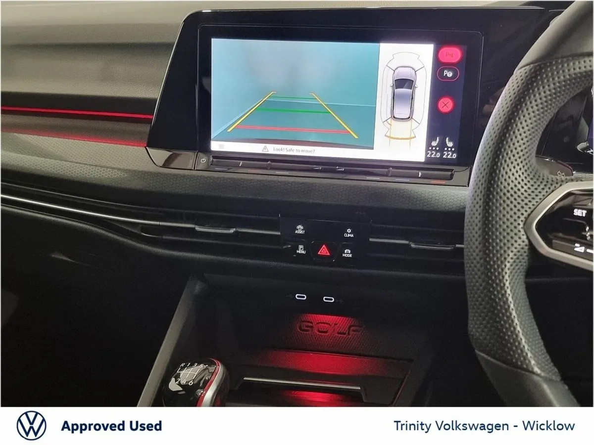Volkswagen Golf Estate, Petrol, 2021, Red