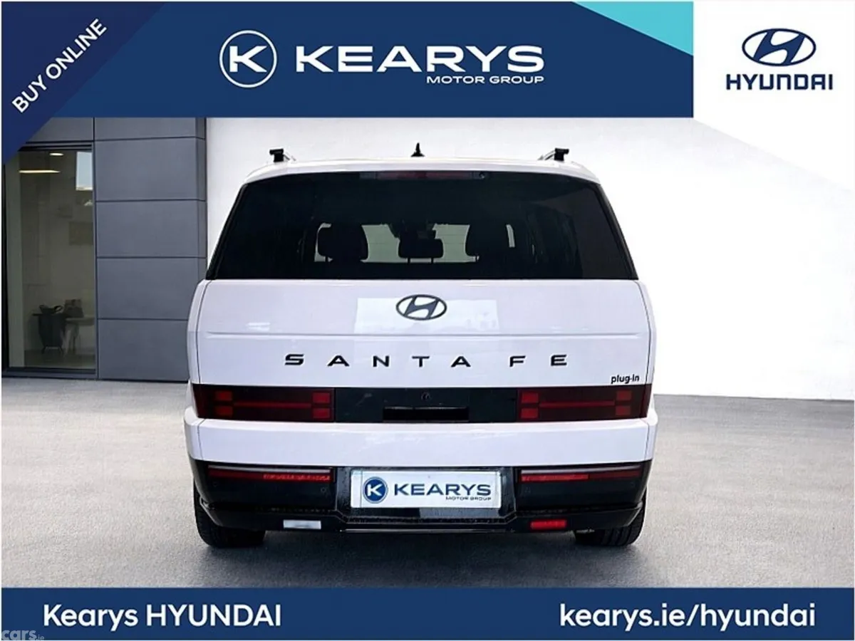 Hyundai Santa Fe SUV, Petrol Plug-in Hybrid, 2026, White