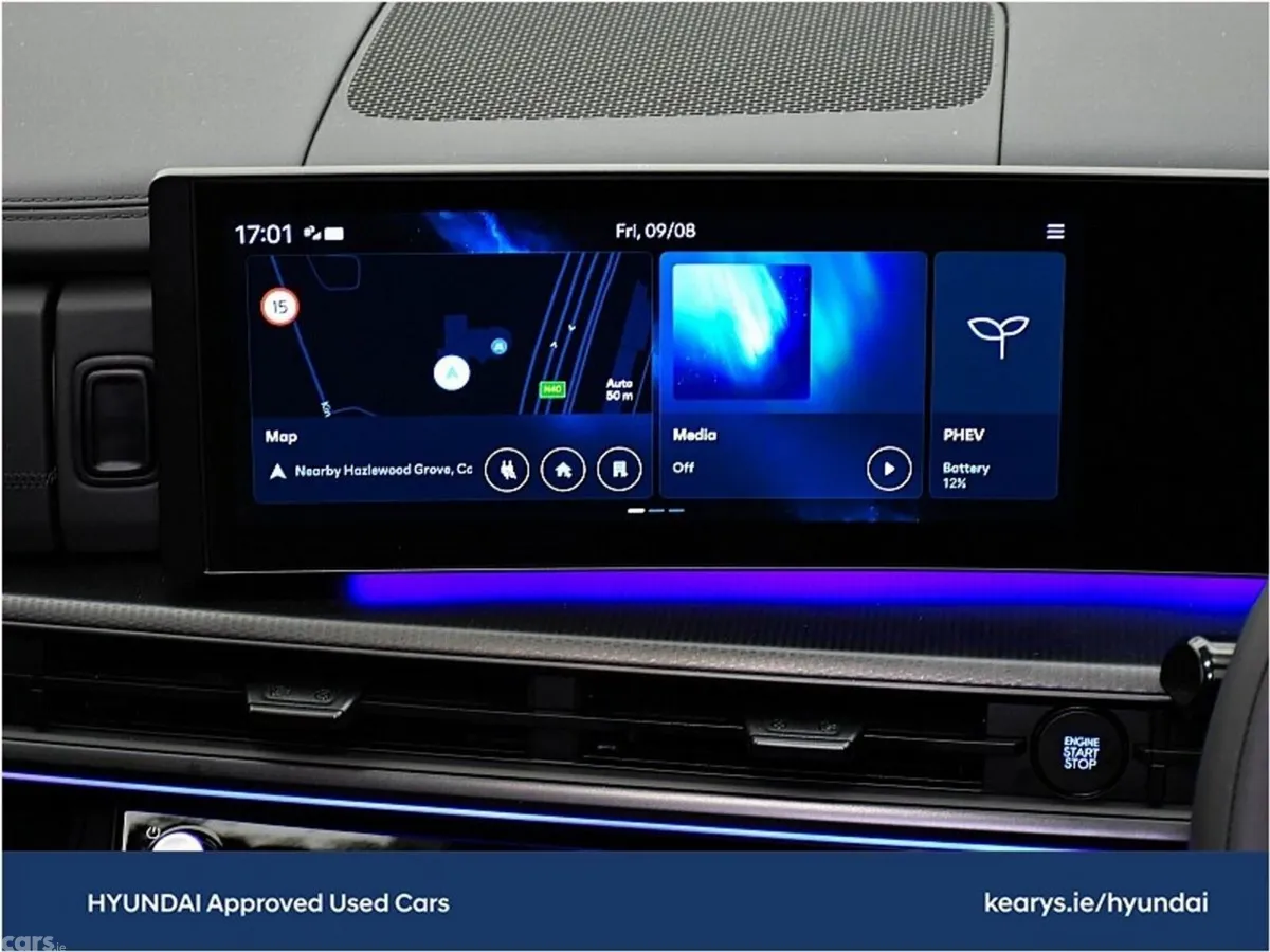 Hyundai Santa Fe SUV, Petrol Plug-in Hybrid, 2026, White