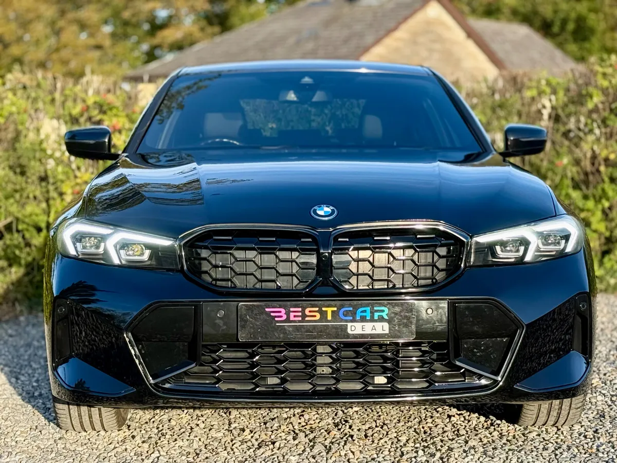 BMW 3-Series Saloon, Petrol Hybrid, 2023, Black