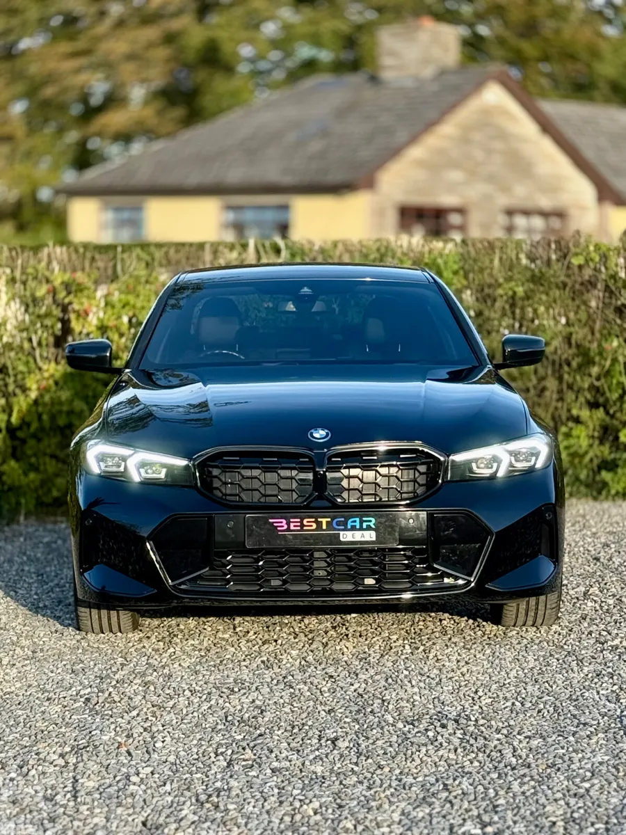 BMW 3-Series Saloon, Petrol Hybrid, 2023, Black