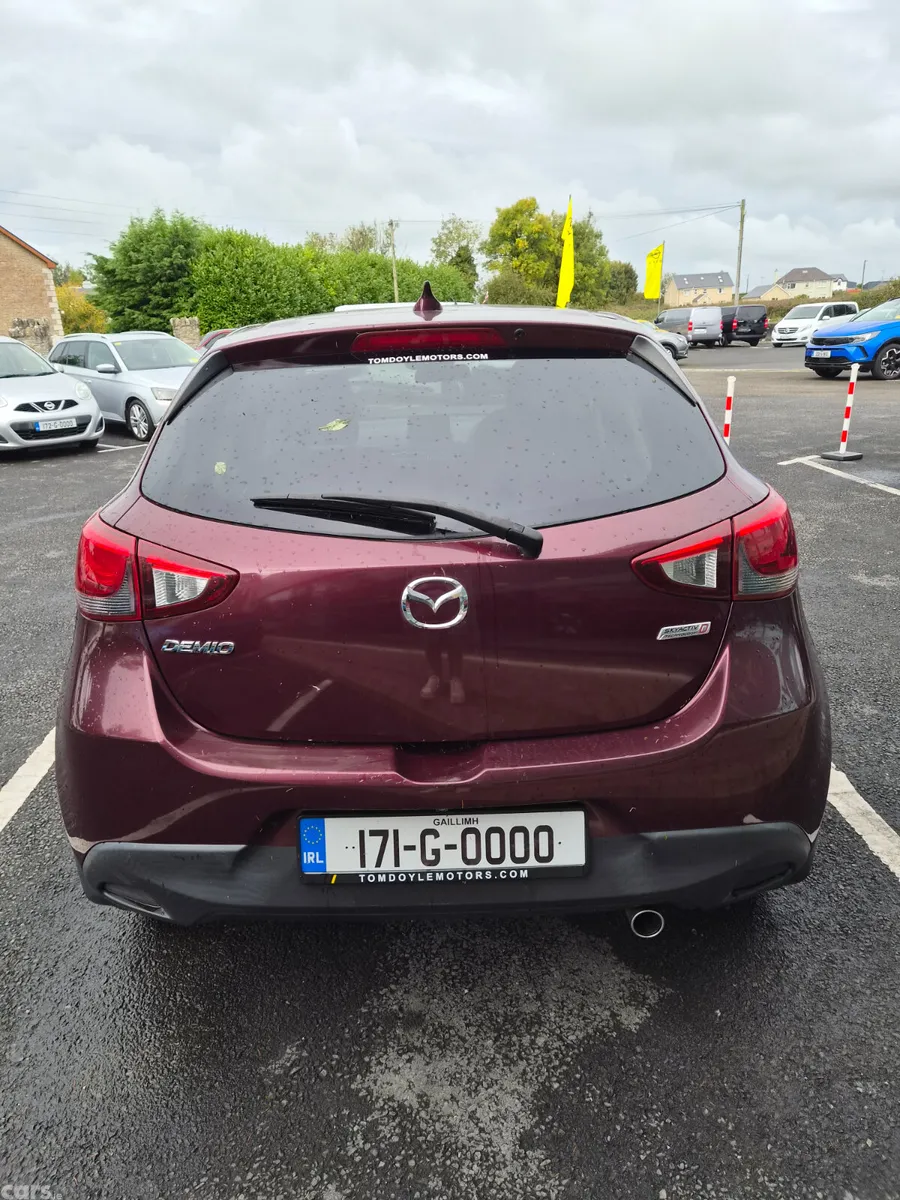 Mazda Demio Hatchback, Diesel, 2017, Red
