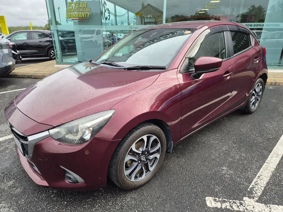 Mazda Demio Hatchback, Diesel, 2017, Red