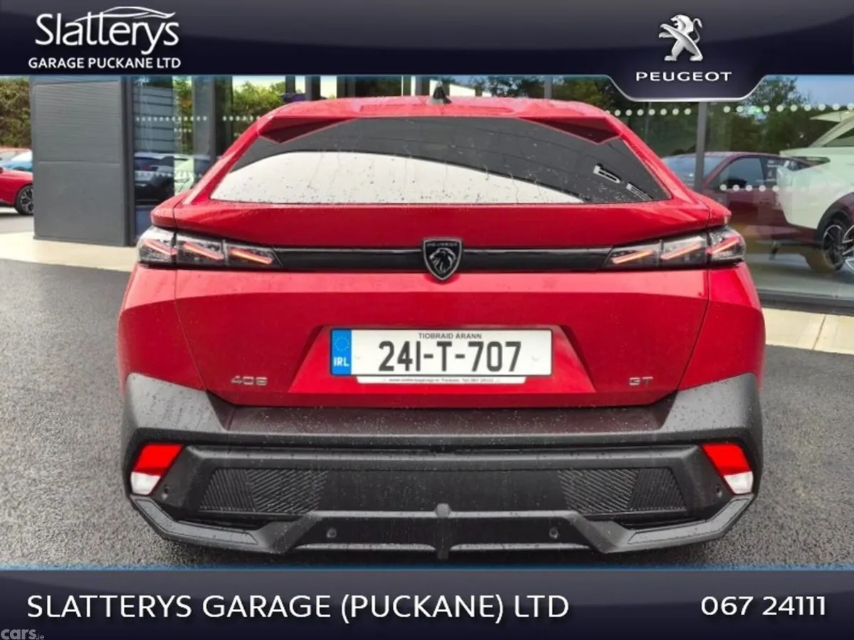Peugeot 408 Hatchback, Petrol, 2024, Red