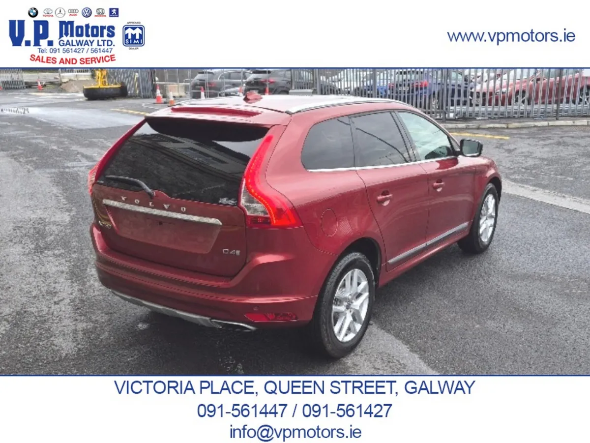 Volvo XC60 SUV, Diesel, 2017, Red