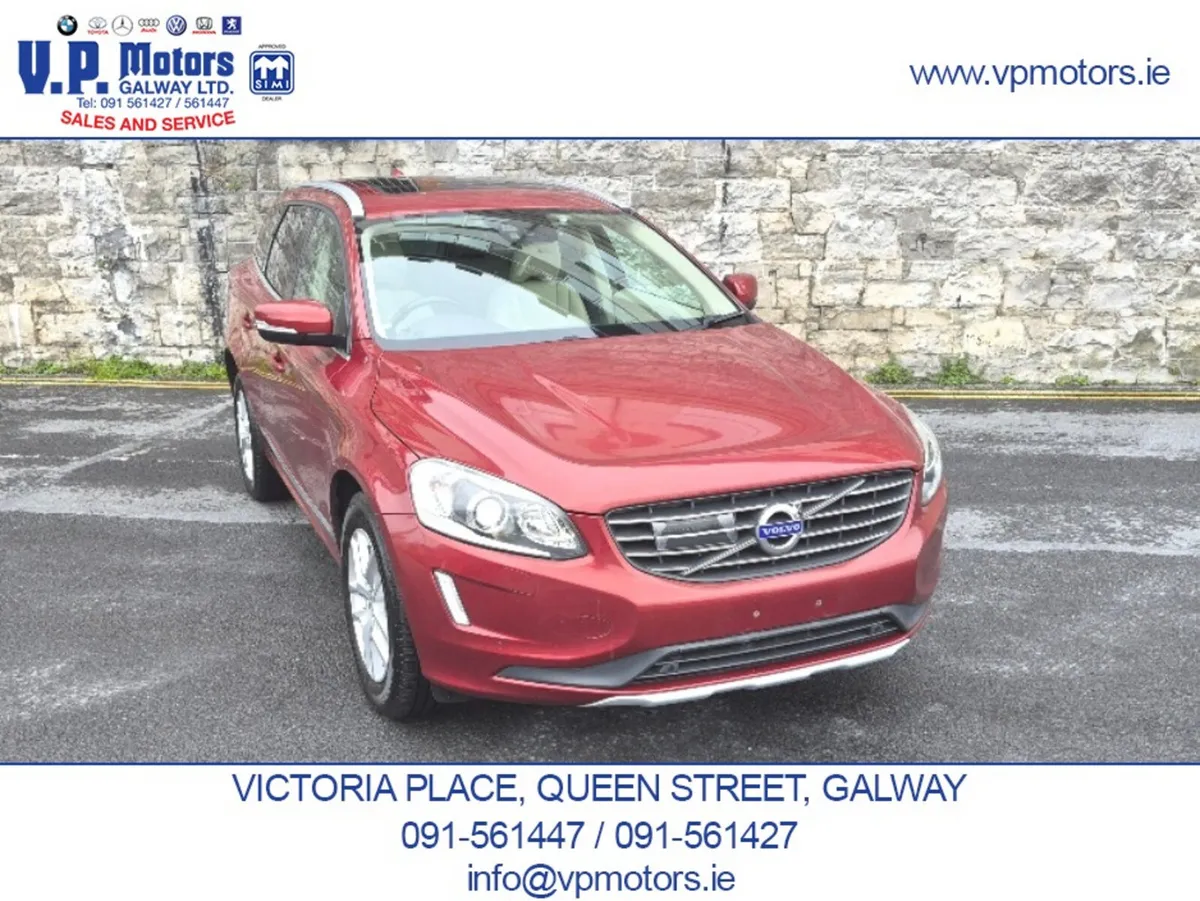 Volvo XC60 SUV, Diesel, 2017, Red