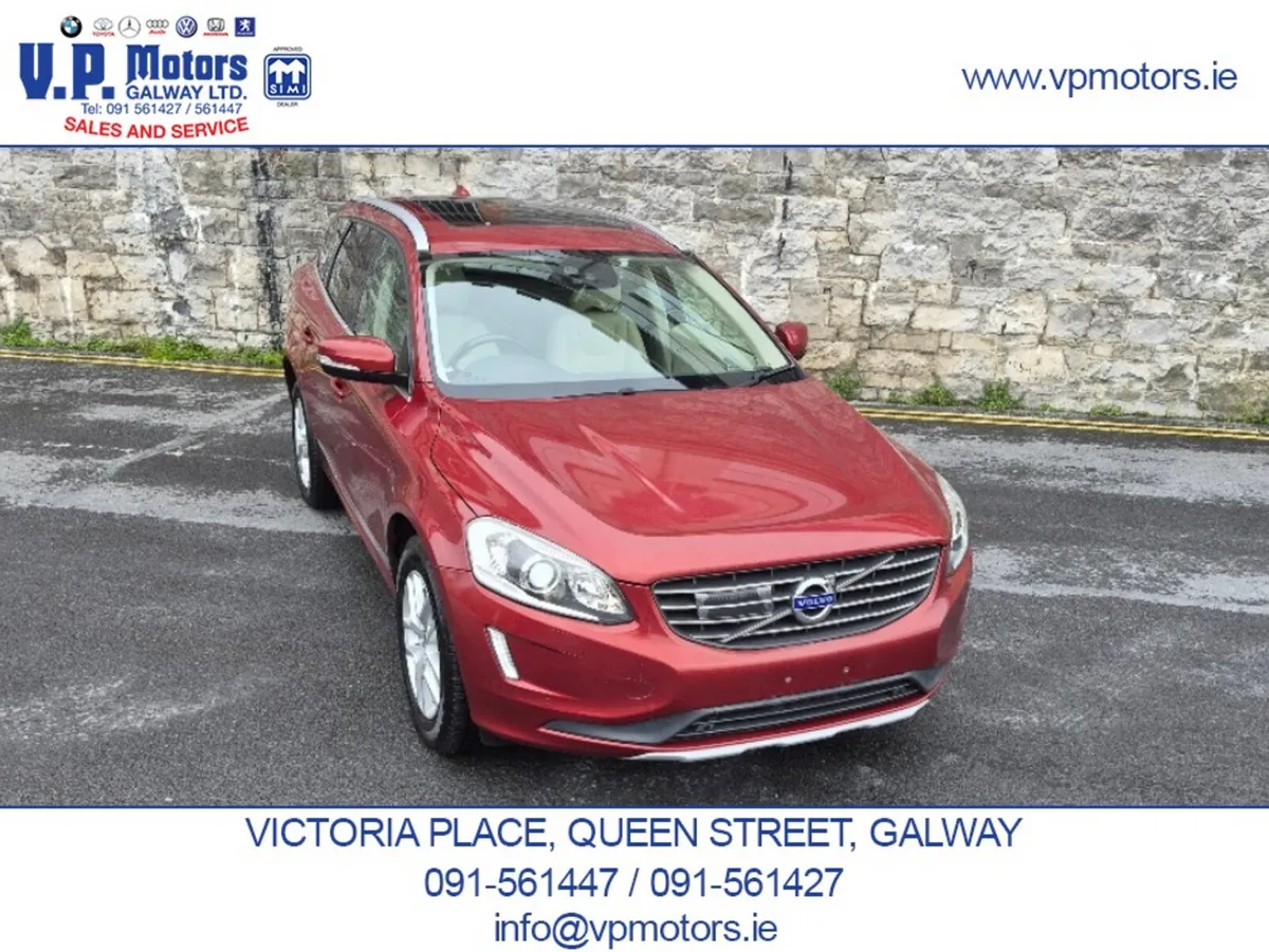 Volvo XC60 SUV, Diesel, 2017, Red