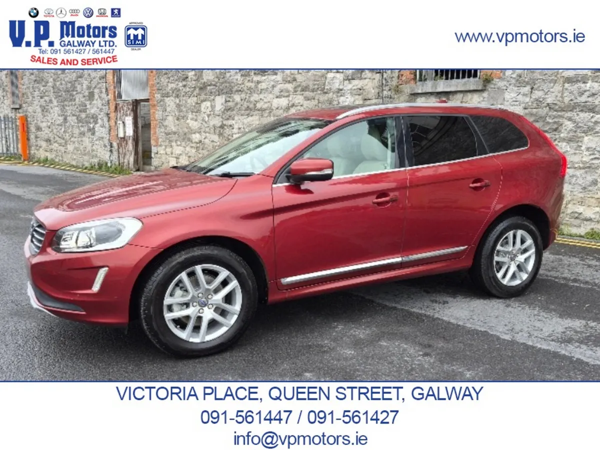 Volvo XC60 SUV, Diesel, 2017, Red