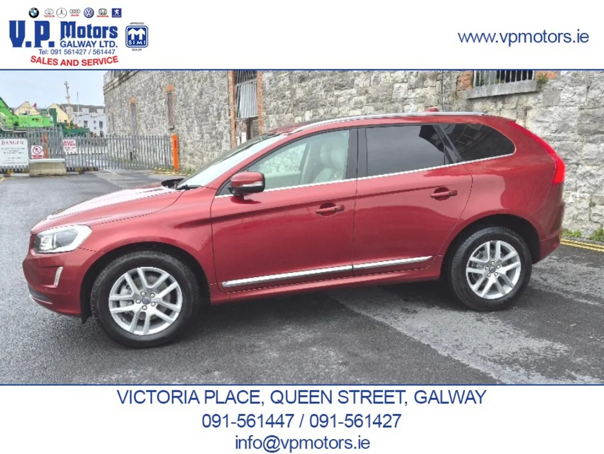 Volvo XC60 SUV, Diesel, 2017, Red