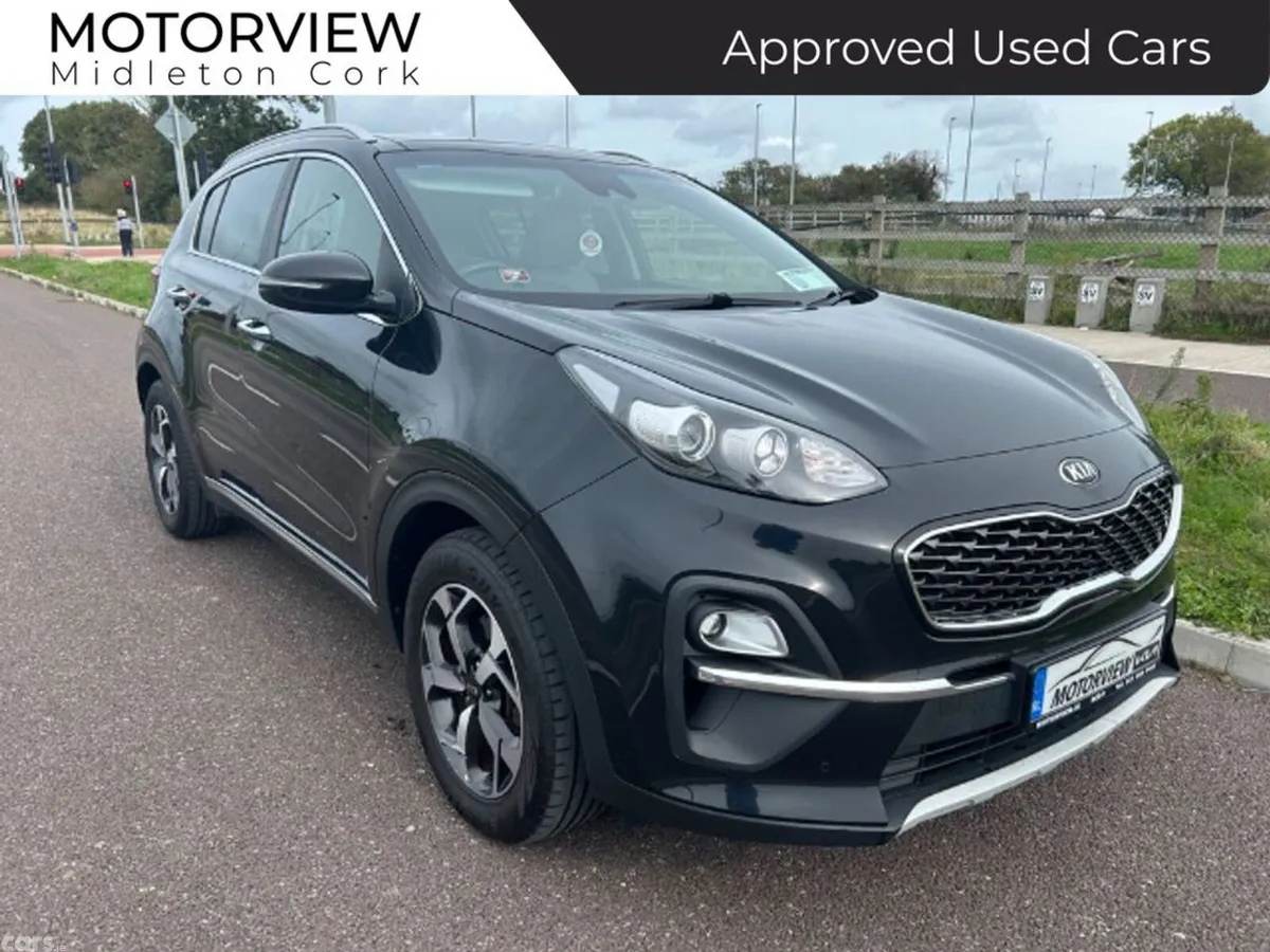 Kia Sportage SUV, Diesel Hybrid, 2021, Black
