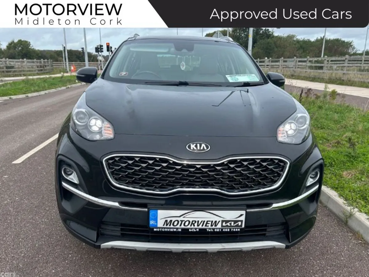 Kia Sportage SUV, Diesel Hybrid, 2021, Black