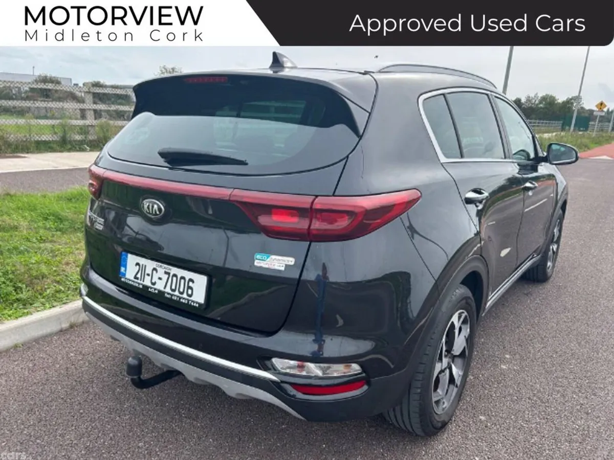 Kia Sportage SUV, Diesel Hybrid, 2021, Black