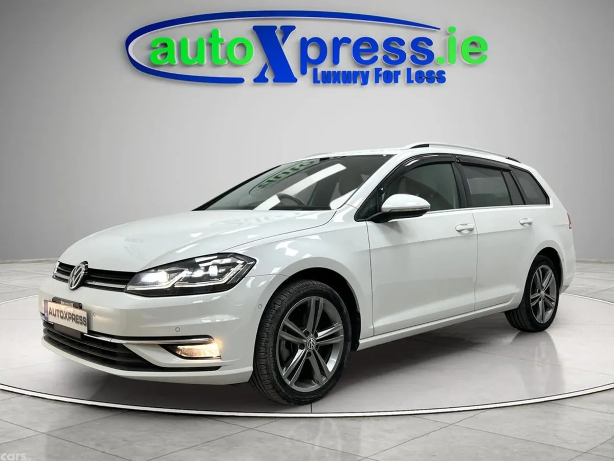 Volkswagen Golf Estate, Diesel, 2019, White