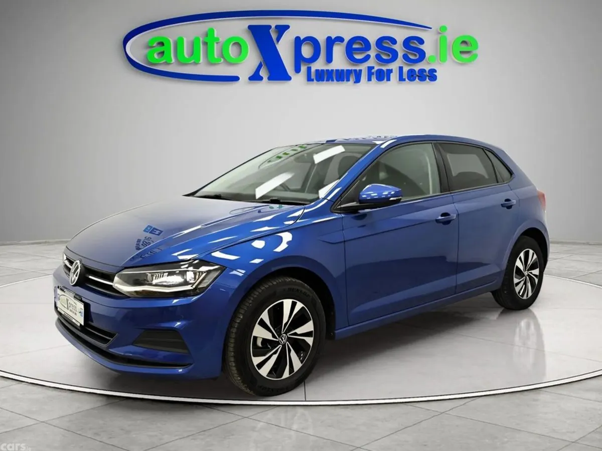 Volkswagen Polo Hatchback, Petrol, 2021, Blue