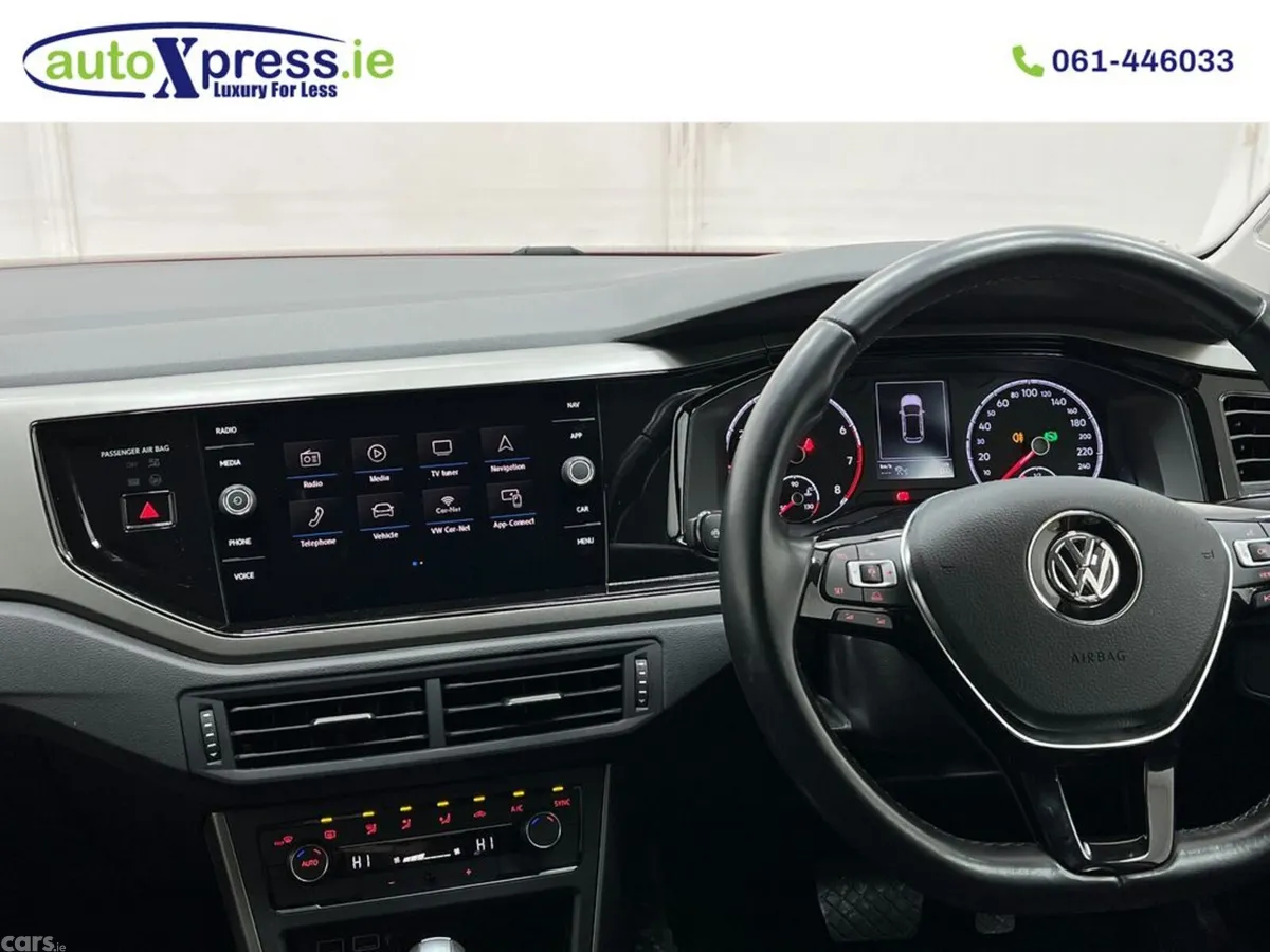 Volkswagen Polo Hatchback, Petrol, 2020, Red